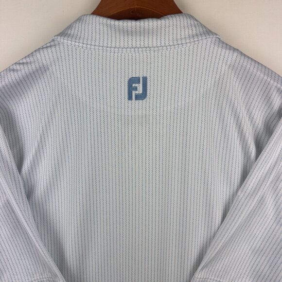 FootJoy FJ Men's Size XL Performance Golf Polo Shirt Casual All Over Print Shirt - Picture 5 of 10
